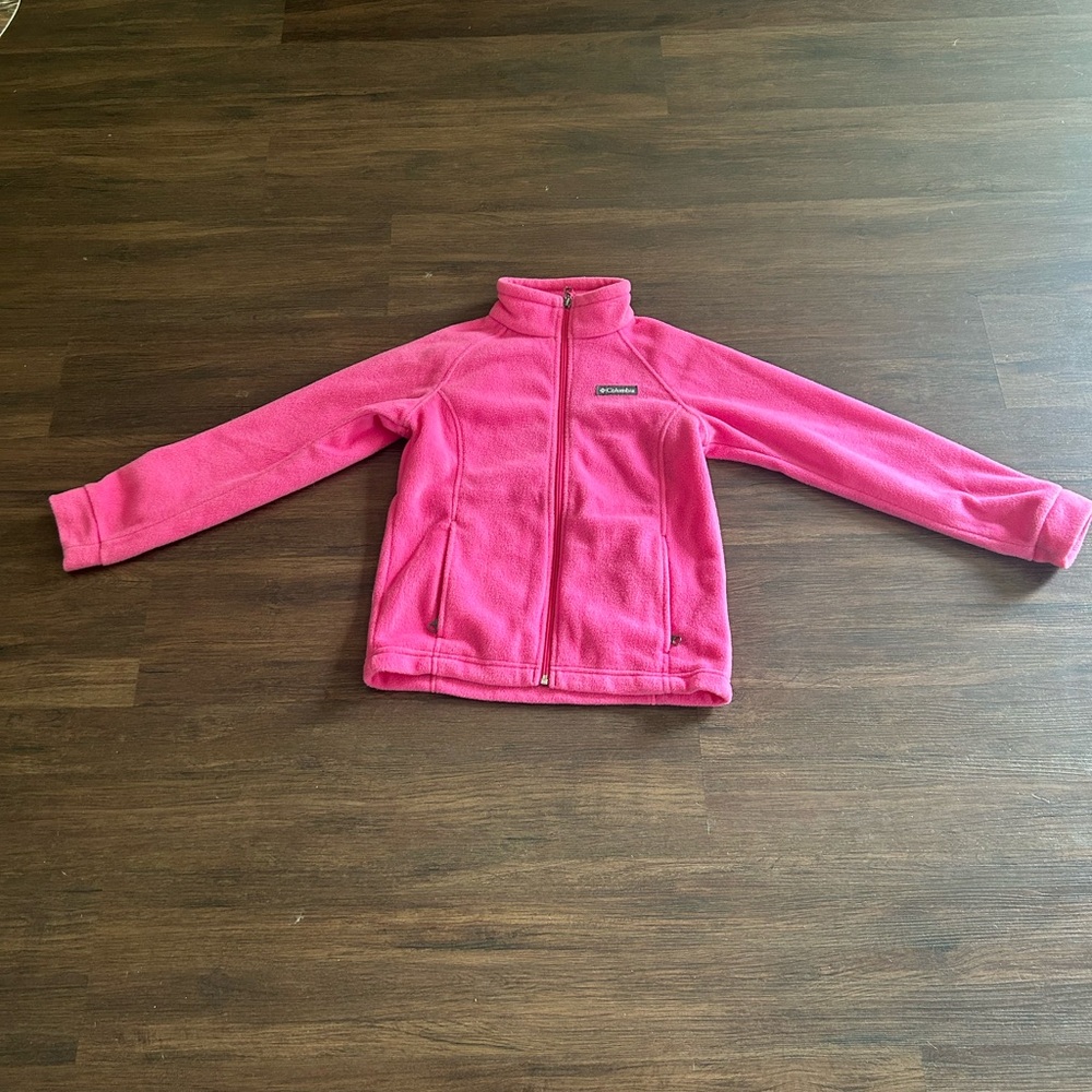 Columbia Kids Pink Fleece Jacket
